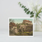 Carte Postale Château de Nuremberg, Bavière, Allemagne (Debout devant)
