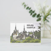 Carte Postale Château de Peles (Debout devant)