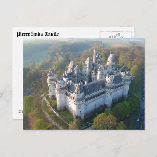 Carte Postale Château de Pierrefonds (Devant / Derrière)