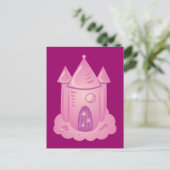 Carte Postale Château de Pink Fairytale (Debout devant)