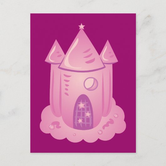 Carte Postale Château de Pink Fairytale (Devant)