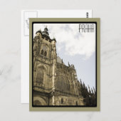 Carte Postale Château de Prague (Devant / Derrière)