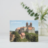 Carte Postale Château de Quedlinburg (Debout devant)