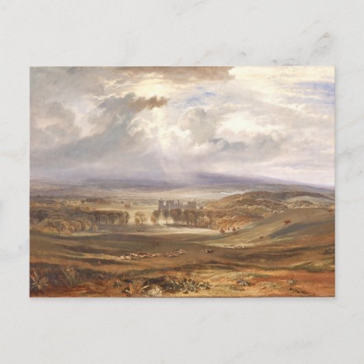 Carte Postale Château de Raby, le siège du comte de Darlington (Devant)