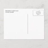 Carte Postale Château de Reichsburg Cochem, Allemagne (Dos)