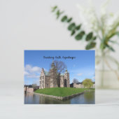 Carte Postale Château de Rosenborg, Copenhague, Danemark (Debout devant)