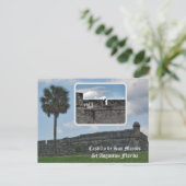 Carte Postale Château de San Marco St Augustine Floride (Debout devant)