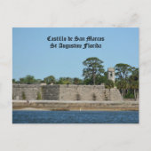 Carte Postale Château de San Marcos St Augustine historique FL (Devant)