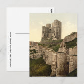 Carte Postale Château de Scarborough, Scarborough, Yorkshire, Ro (Devant / Derrière)