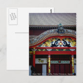 Carte Postale Château de Shuri/Salutations d'Okinawa, Japon (Devant / Derrière)