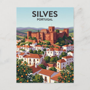 Carte Postale Château de Silves Portugal
