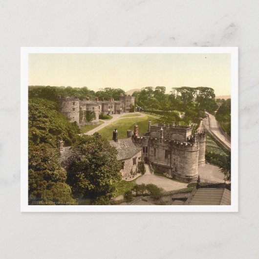 Carte Postale Château de Skipton, Yorkshire, Angleterre (Devant)