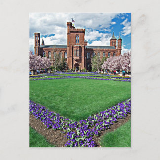 Carte Postale Château de Smithsonian et Haupt Garden