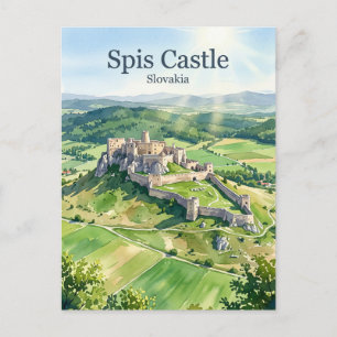 Carte Postale Château de Spis Slovaquie