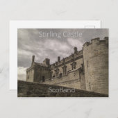 Carte Postale Château de Stirling Écosse (Devant / Derrière)