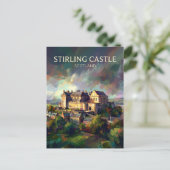 Carte Postale Château de Stirling Écosse (Debout devant)