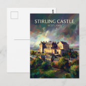 Carte Postale Château de Stirling Écosse (Devant / Derrière)