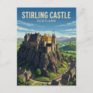 Carte Postale Château de Stirling Écosse
