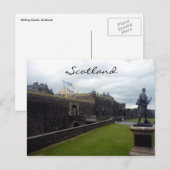 Carte Postale château de stirling façade (Devant / Derrière)