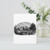 Carte Postale Château de Stokesay 1897 (Debout devant)