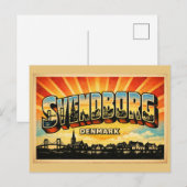 Carte Postale Château de Svendborg Danemark (Devant / Derrière)