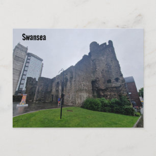 Carte Postale Château de Swansea / Castell Abertawe