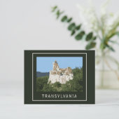Carte Postale Château de Transylvania Bran (Debout devant)