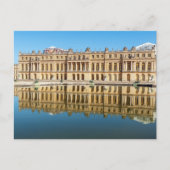 Carte Postale Château de Versailles et reflet dans un étang (Devant)