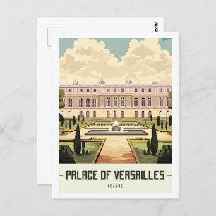 Carte Postale Château de Versailles Paris France Lieu de voyage