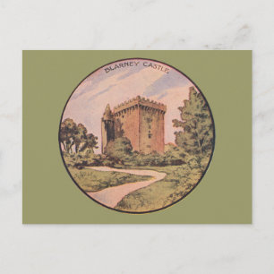 Carte Postale Château de Vintage Blarney