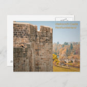 Carte Postale Château de Warkworth (Devant / Derrière)