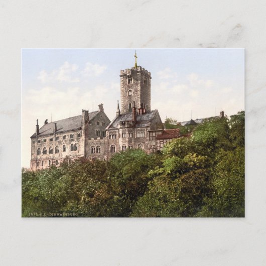 Carte Postale Château de Wartburg (Devant)