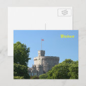 Carte Postale Château de Windsor (Devant / Derrière)