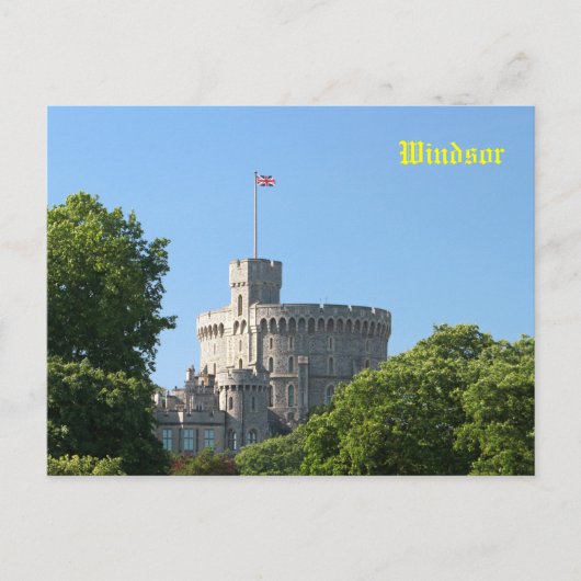 Carte Postale Château de Windsor (Devant)