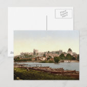 Carte Postale Château de Windsor Angleterre (Devant / Derrière)