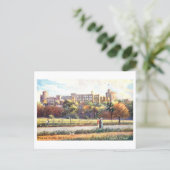Carte Postale Château de Windsor vintage (Debout devant)