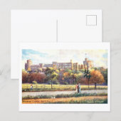 Carte Postale Château de Windsor vintage (Devant / Derrière)