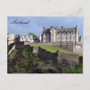 Carte Postale château d'Édimbourg