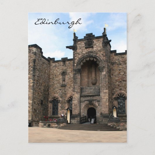 Carte Postale château d'edinburgh (Devant)