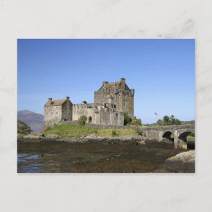 Carte Postale Château d'Eilean Donan, Écosse. Le célèbre Eilean 