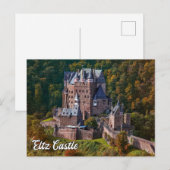 Carte Postale Château d'Eltz, Allemagne (Devant / Derrière)