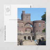 Carte Postale Château d'Helsingborg - Suède (Devant / Derrière)