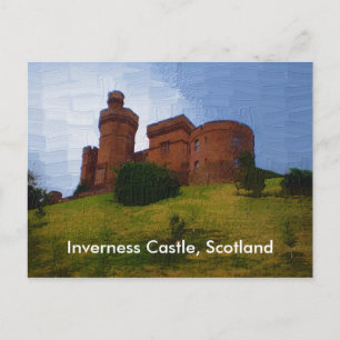 Carte Postale Château d'Inverness, Écosse