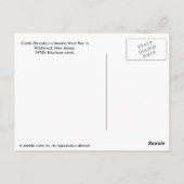 Carte Postale Château Dracula à Wildwood, New Jersey (Dos)