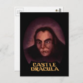 Carte Postale Château Dracula Wildwood (Devant / Derrière)