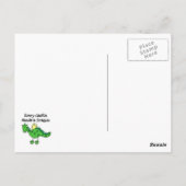 Carte Postale Château Dragon (Dos)