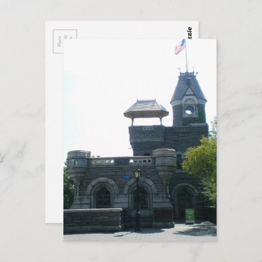 Carte Postale Château du Belvedere NYC (Devant / Derrière)
