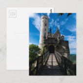 Carte Postale Château du Lichtenstein - Baden-wurttemberg (Devant / Derrière)