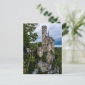 Carte Postale Château du Lichtenstein - Baden-wurttemberg - Alle (Debout devant)