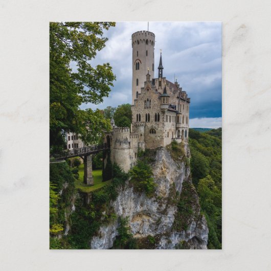 Carte Postale Château du Lichtenstein - Baden-wurttemberg - Alle (Devant)